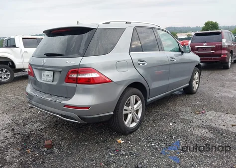 2013 Mercedes-Benz Ml 350 4Matic из США, поврежденный, VIN 4JGDA5HB9DA154879